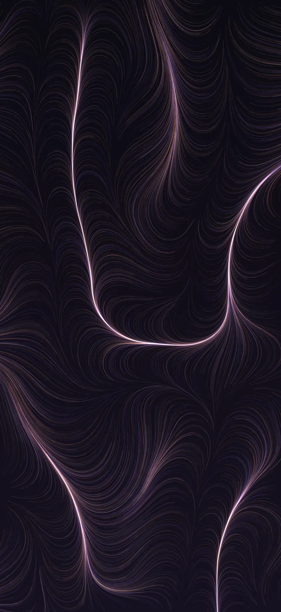 Flow field, apricot iPhone wallpaper