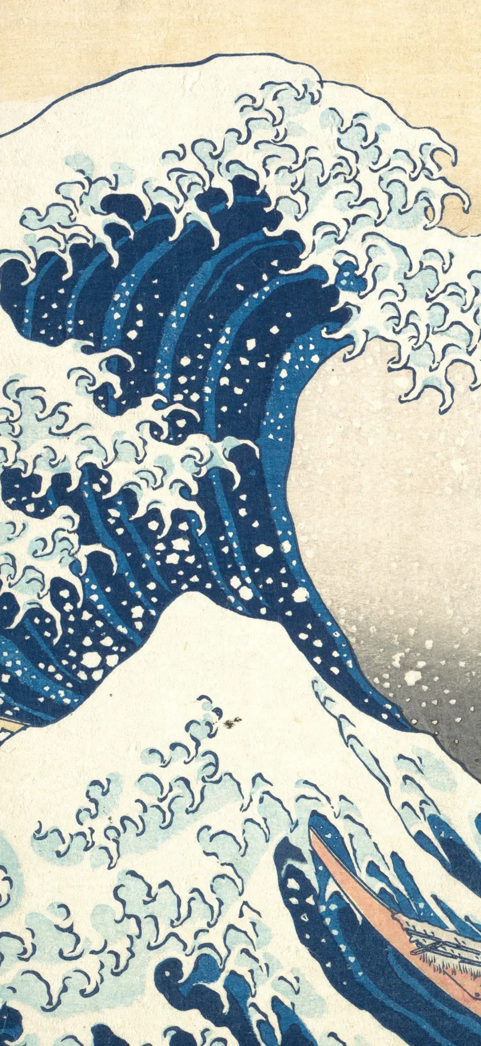 The great wave iPhone wallpaper
