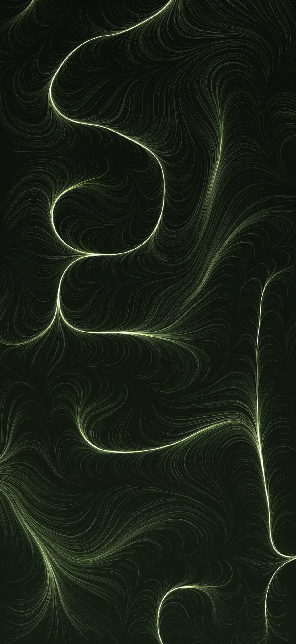 Flow field, moss iPhone wallpaper