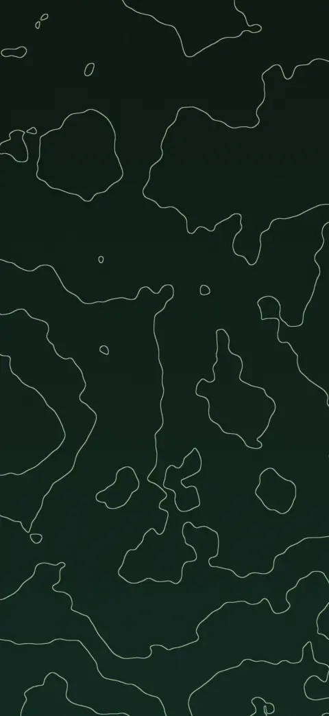 Contour lines, forest iPhone wallpaper