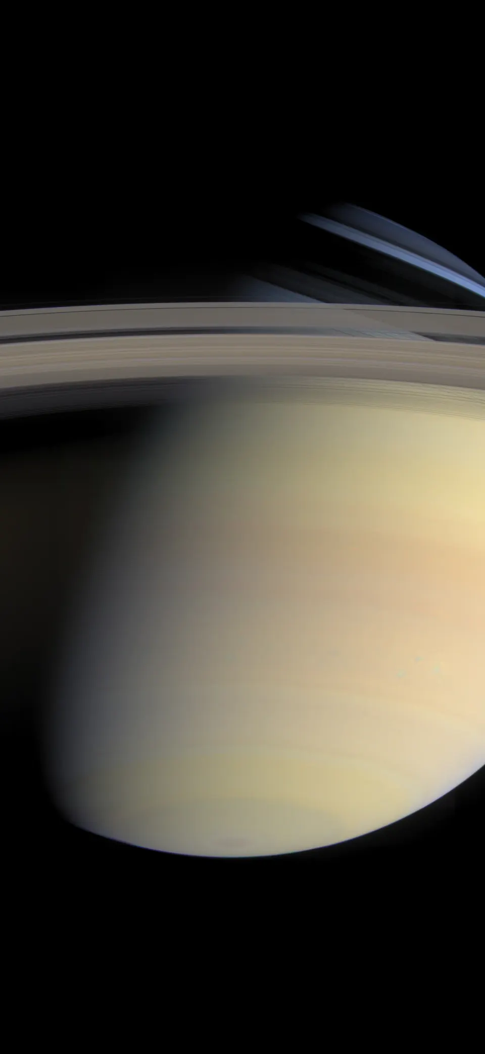 Saturn portrait iPhone wallpaper