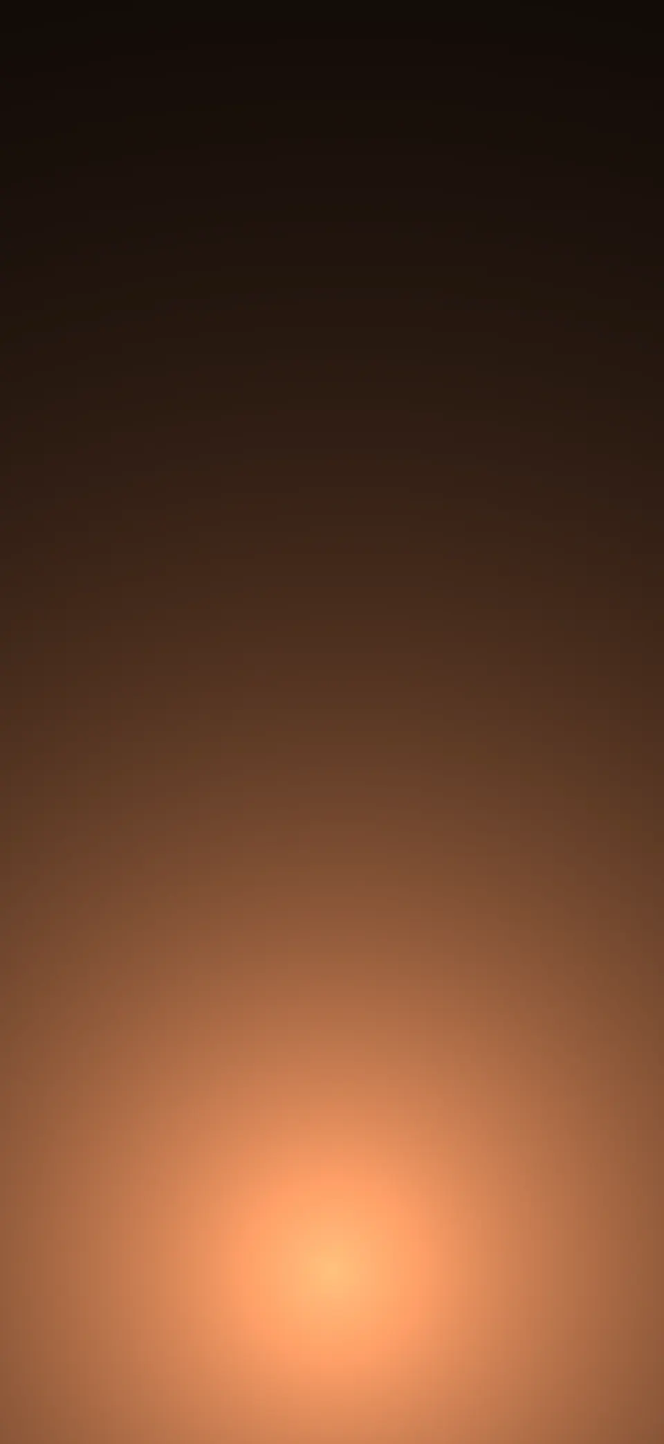 Last light on true black iPhone wallpaper