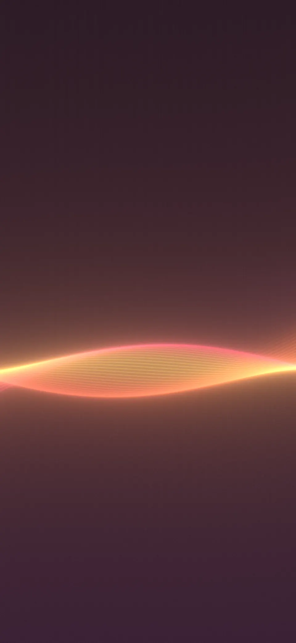 Ribbon wave, sunrise iPhone wallpaper
