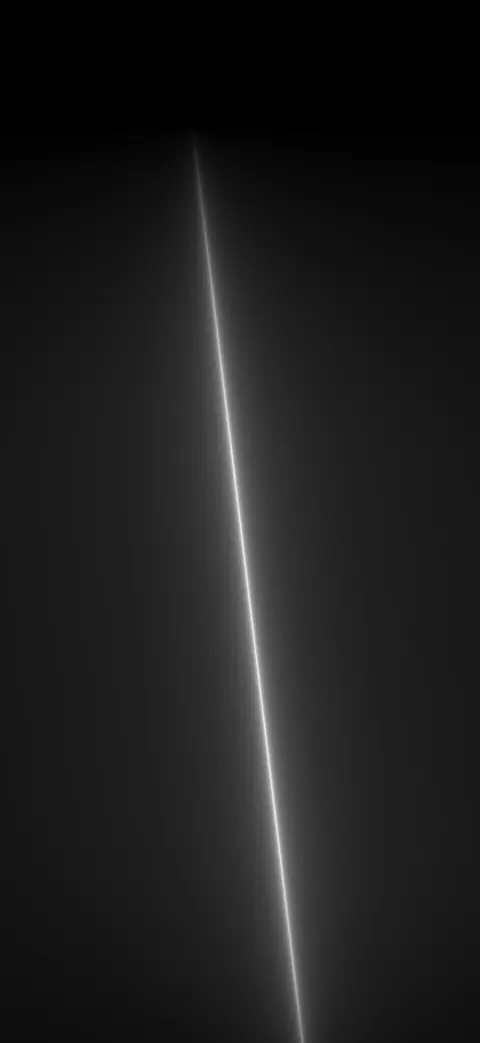 Light seam on true black iPhone wallpaper