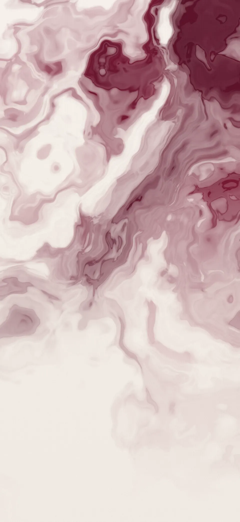 Ink bloom, crimson iPhone wallpaper
