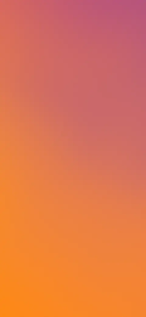 Tangerine sky mesh gradient iPhone wallpaper