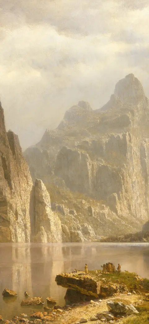 Merced River, Yosemite iPhone wallpaper