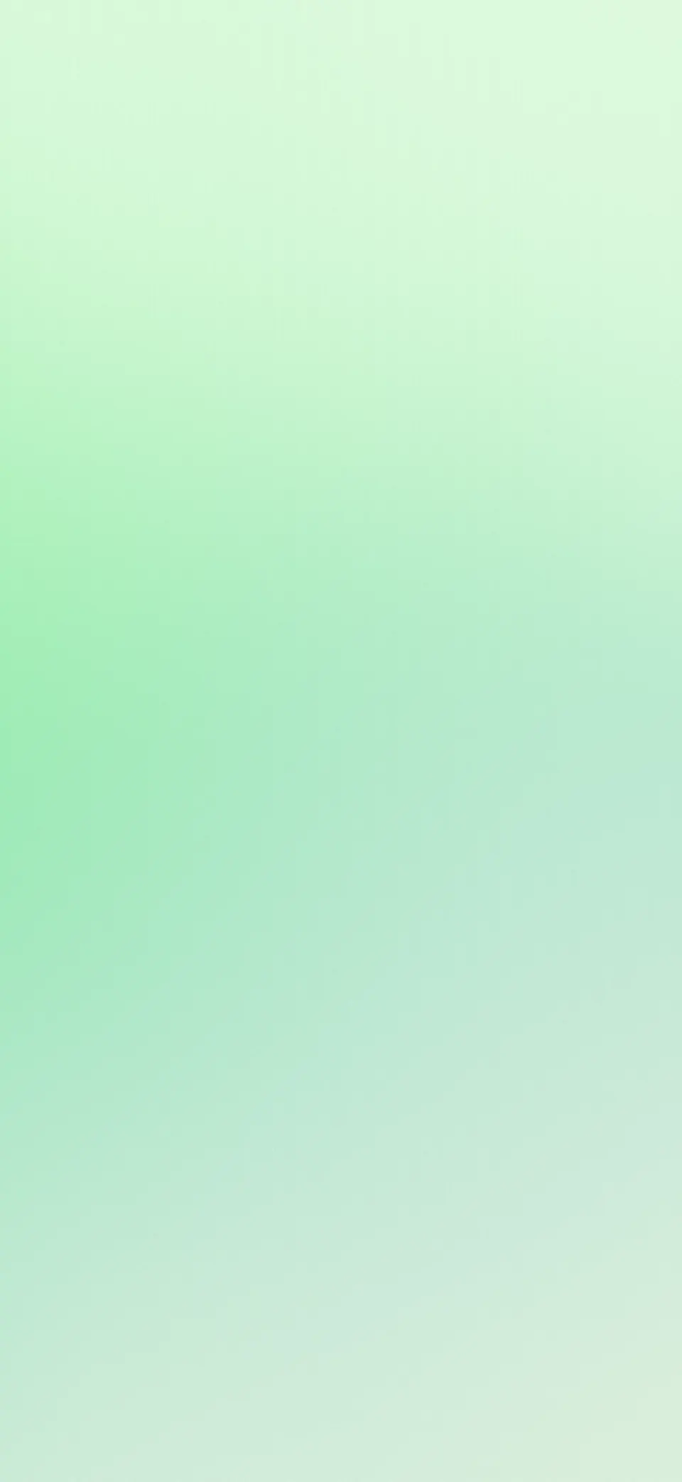 Mint milk mesh gradient iPhone wallpaper