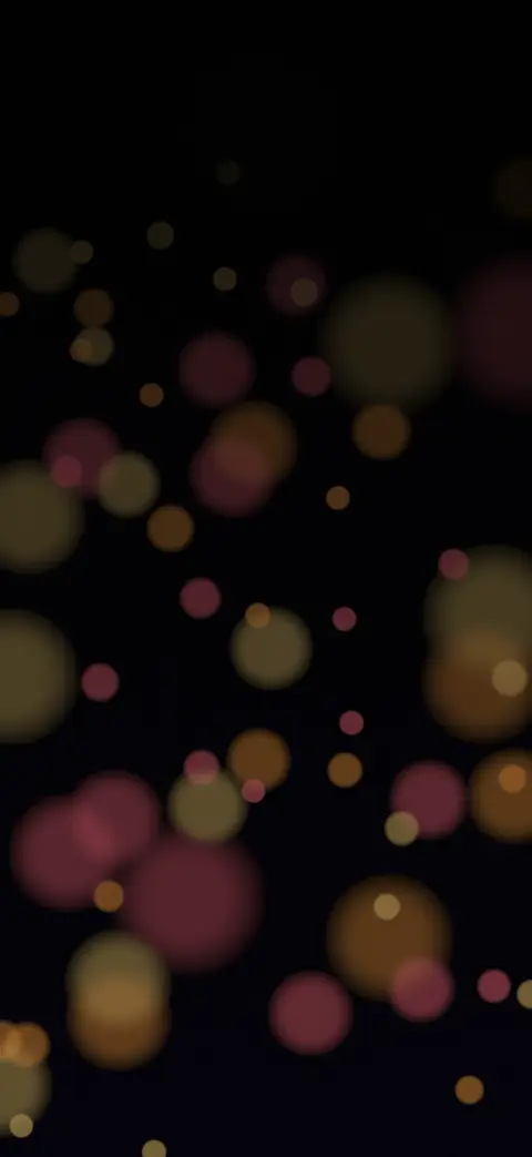 Night bokeh iPhone wallpaper