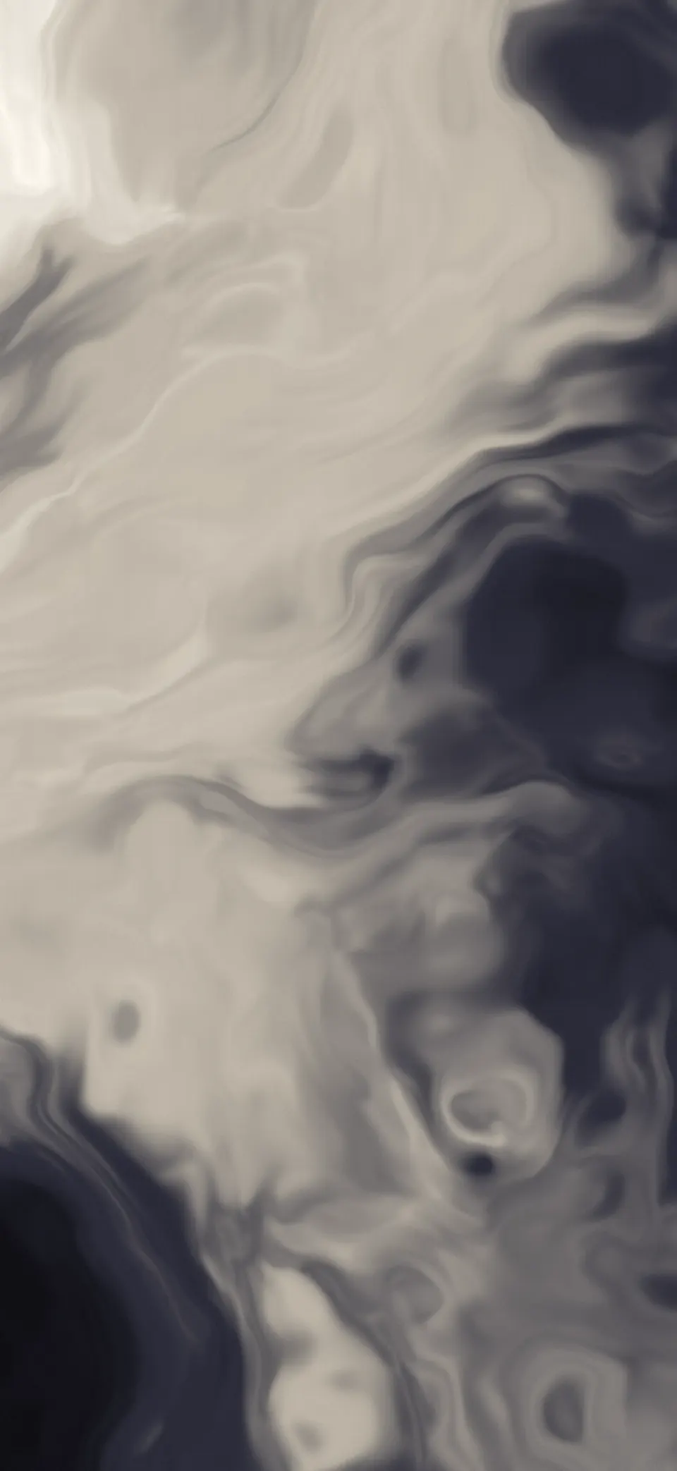 Ink and cream silk gradient iPhone wallpaper