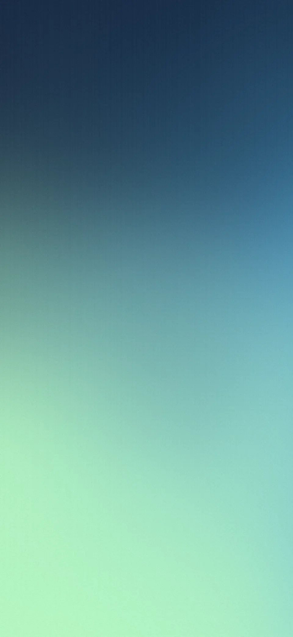Mint and navy grain gradient iPhone wallpaper
